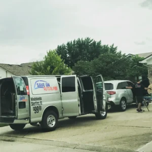 Our technicians are providing service in the customer location
