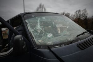 too much cracked a windshield