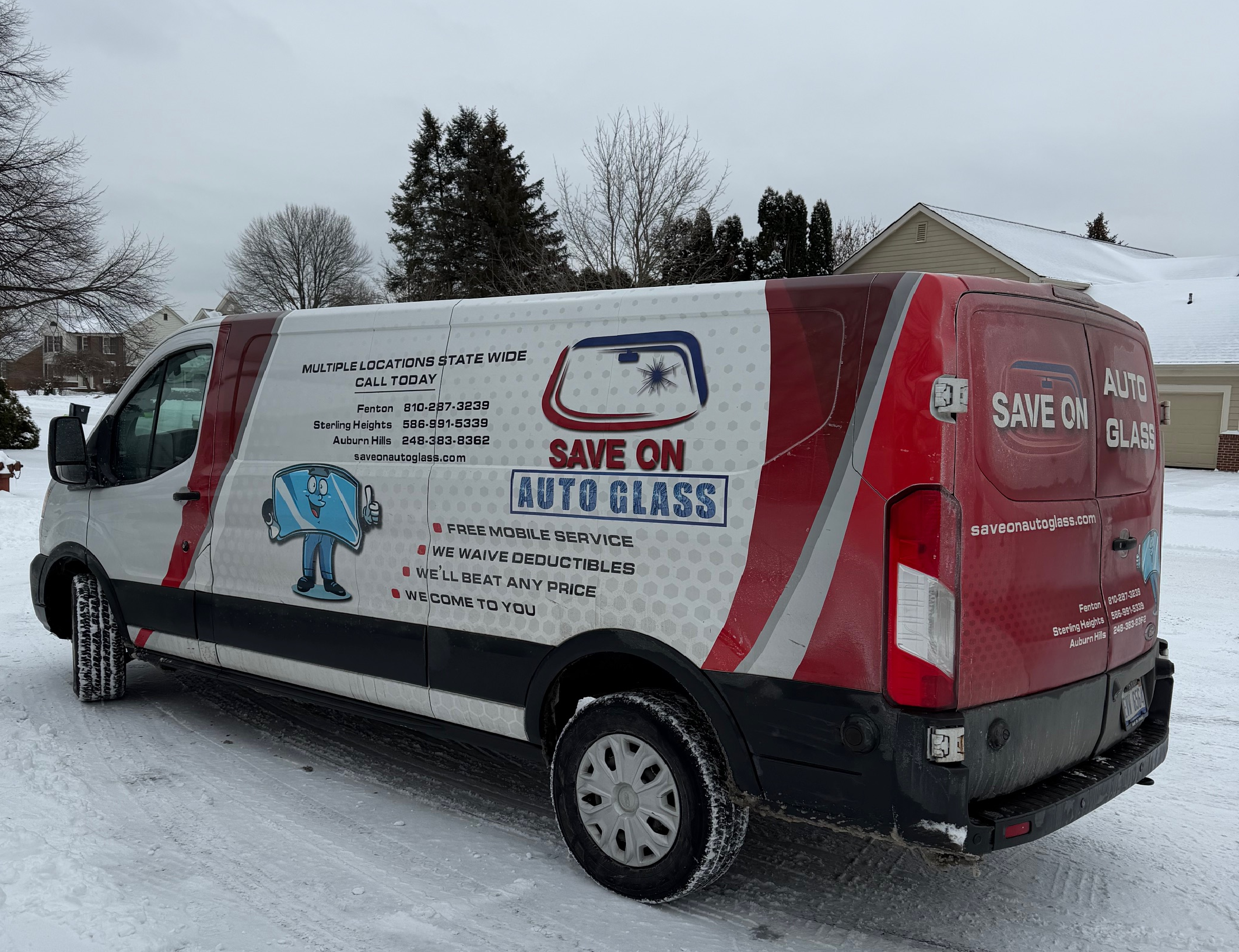 Mobile windshield replacement