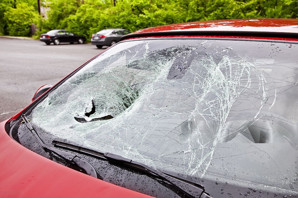 Broken Windshield