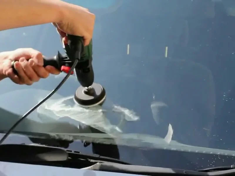 Repair Scratches on a Windshield